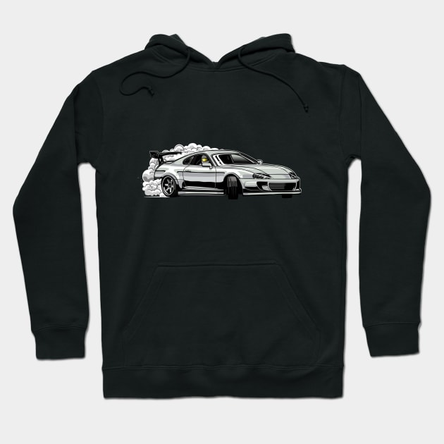 Toyota Supra JZA80 Hoodie by JDMAPEX